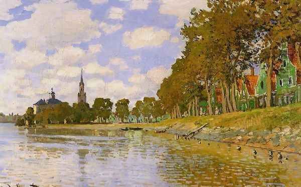 Zaandam Oil Painting by Claude Oscar Monet