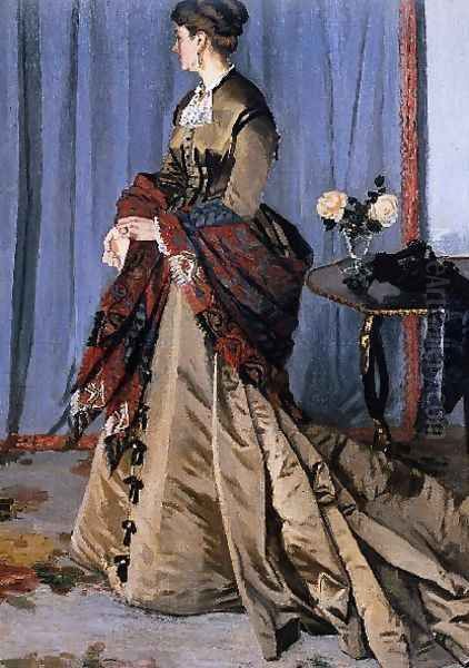 LMadame Gaudibert Oil Painting by Claude Oscar Monet