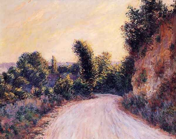 Path Oil Painting by Claude Oscar Monet