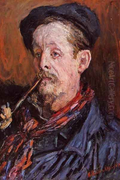 Leon Peltier Oil Painting by Claude Oscar Monet