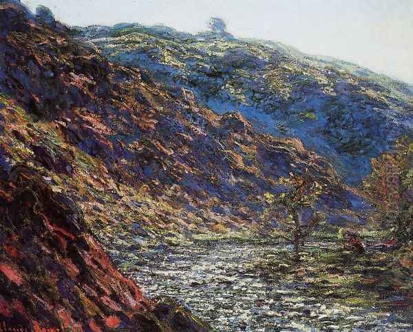 Gorge Of The Petite Creuse Oil Painting by Claude Oscar Monet