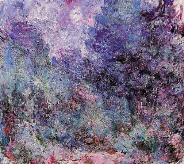 The House Seen From The Rose Garden2 Oil Painting by Claude Oscar Monet