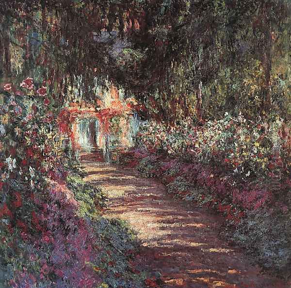 The garden in flower Oil Painting by Claude Oscar Monet