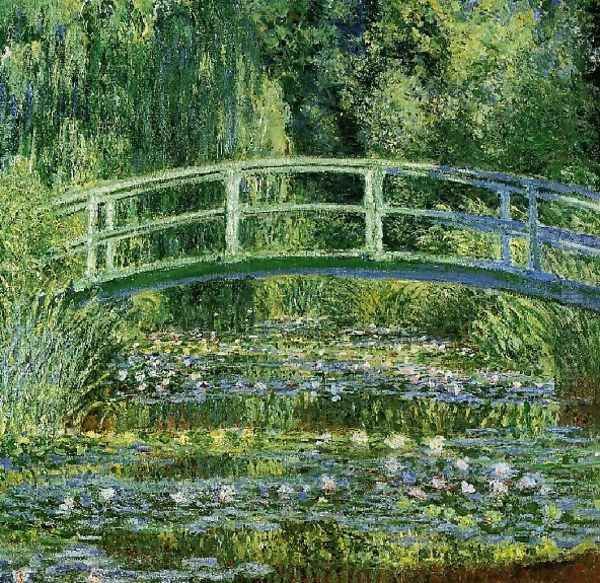 Water Lily Pond Oil Painting by Claude Oscar Monet