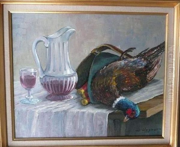 Nature Morte Au Faisan. Oil Painting by Georg Fischof