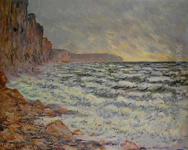 Fecamp By The Sea Oil Painting by Claude Oscar Monet