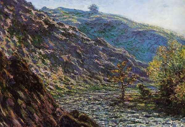 The Old Tree At The Confluence Oil Painting by Claude Oscar Monet