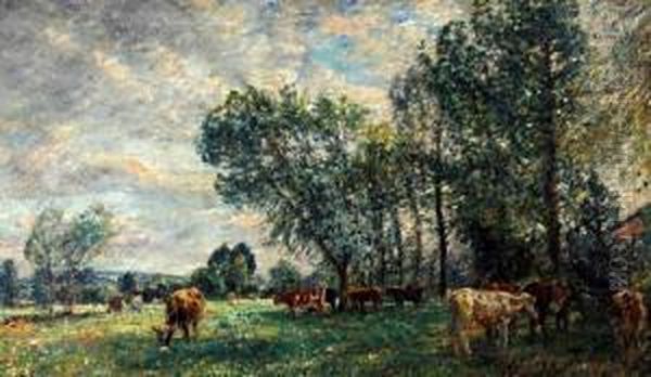 Hatfield Heath Oil Painting by William Mark Fisher