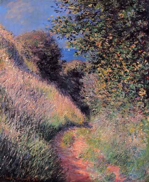 Path At Pourville Oil Painting by Claude Oscar Monet