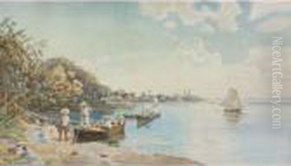 Chapala Oil Painting by Paul-Gustave Fischer