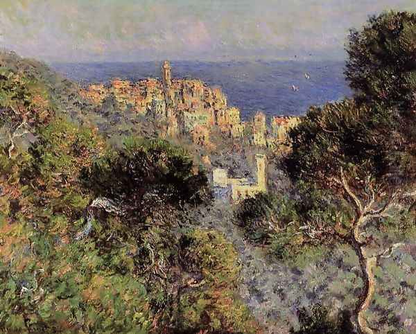 View Of Bordighera Oil Painting by Claude Oscar Monet