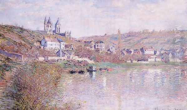 The Hills Of Vetheuil Oil Painting by Claude Oscar Monet