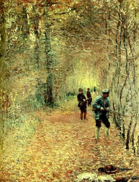 The Shoot Oil Painting by Claude Oscar Monet