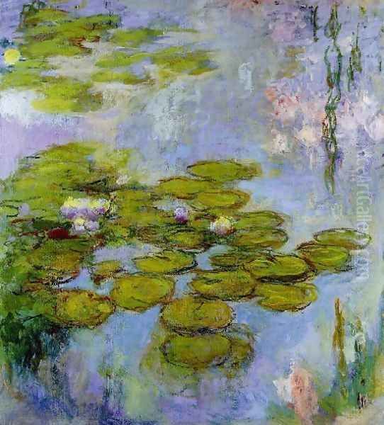 Water Lilies13 Oil Painting by Claude Oscar Monet