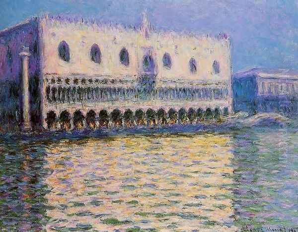 The Palazzo Ducale I Oil Painting by Claude Oscar Monet