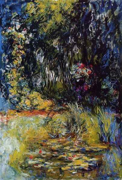 The Water Lily Pond7 Oil Painting by Claude Oscar Monet