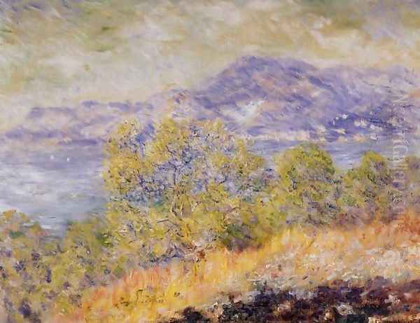 View Taken Near Ventimiglia Oil Painting by Claude Oscar Monet