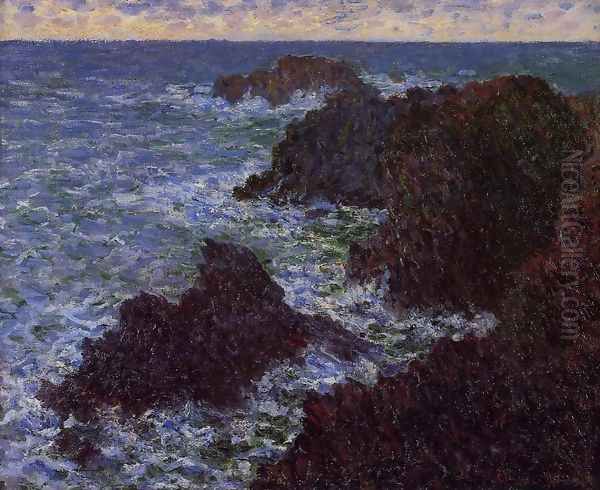 The Cote Sauvate Oil Painting by Claude Oscar Monet