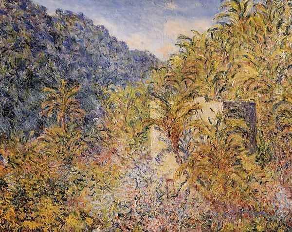 The Valley Of Sasso Oil Painting by Claude Oscar Monet