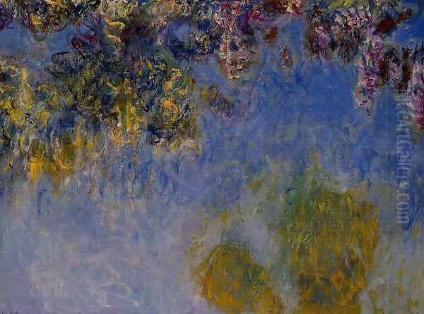 Wisteria Oil Painting by Claude Oscar Monet