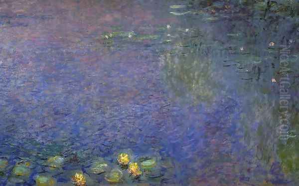 Morning (right-center detail) Oil Painting by Claude Oscar Monet