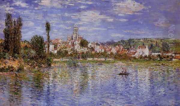 Vetheuil In Summer Oil Painting by Claude Oscar Monet