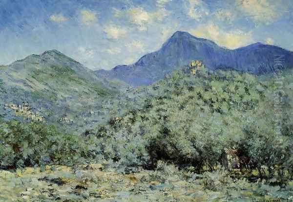 Valle Bouna Near Bordighera Oil Painting by Claude Oscar Monet