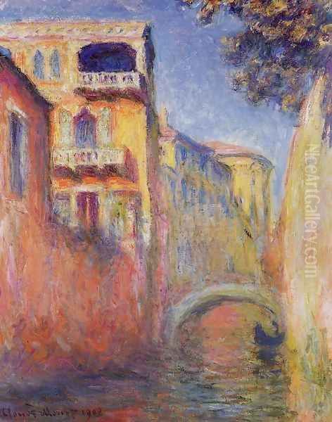 Rio Della Salute3 Oil Painting by Claude Oscar Monet