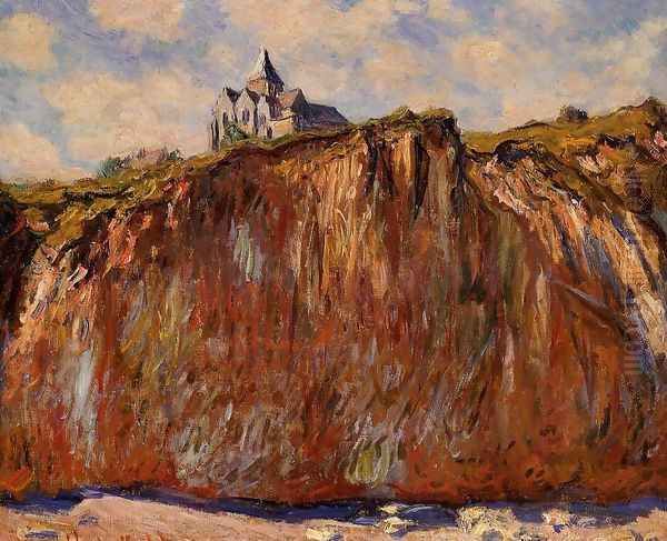 The Church At Varengeville Oil Painting by Claude Oscar Monet