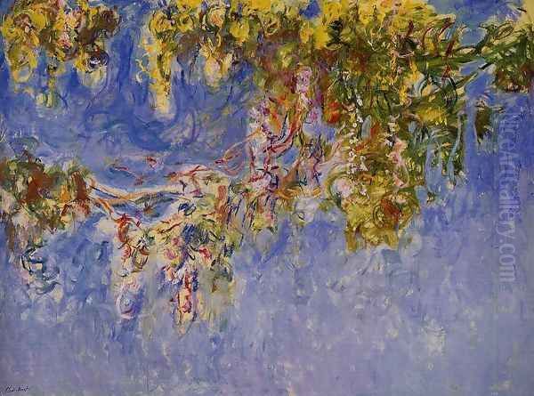 Wisteria2 Oil Painting by Claude Oscar Monet