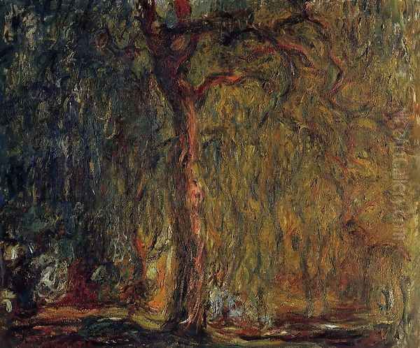 Weeping Willow VI Oil Painting by Claude Oscar Monet