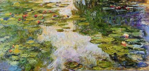 Water-Lilies 41 Oil Painting by Claude Oscar Monet