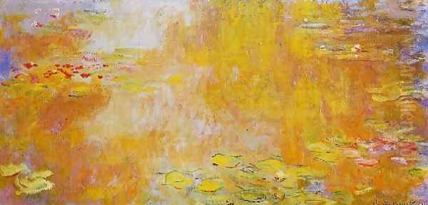 The Water Lily Pond3 Oil Painting by Claude Oscar Monet