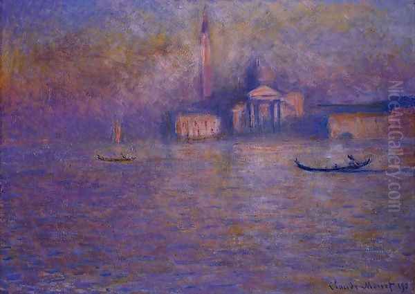 San Giorgio Maggiore3 Oil Painting by Claude Oscar Monet