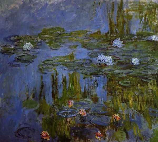 Water Lilies19 Oil Painting by Claude Oscar Monet