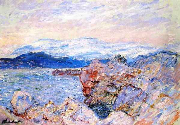 The Gulf Juan At Antibes Oil Painting by Claude Oscar Monet