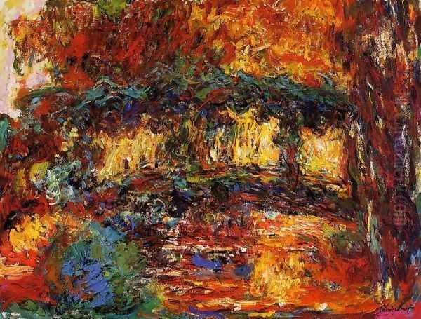 The Japanese Bridge11 Oil Painting by Claude Oscar Monet