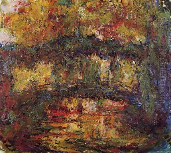 The Japanese Bridge10 Oil Painting by Claude Oscar Monet