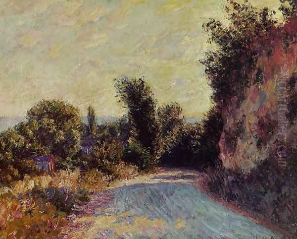 Road Near Giverny Oil Painting by Claude Oscar Monet