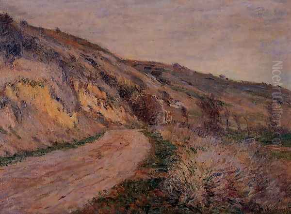 The Road To Giverny Oil Painting by Claude Oscar Monet