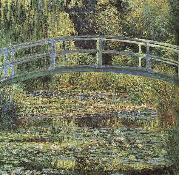 The Waterlily Pond Oil Painting by Claude Oscar Monet