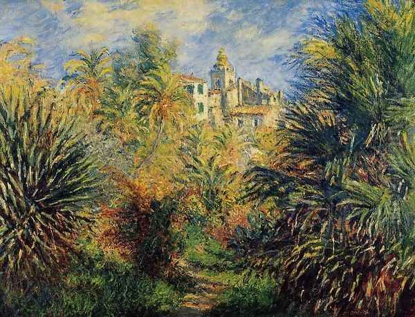 The Moreno Garden At Bordighera2 Oil Painting by Claude Oscar Monet