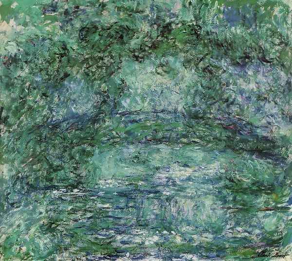 The Japanese Bridge8 Oil Painting by Claude Oscar Monet