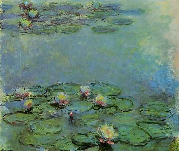 Water Lilies26 Oil Painting by Claude Oscar Monet