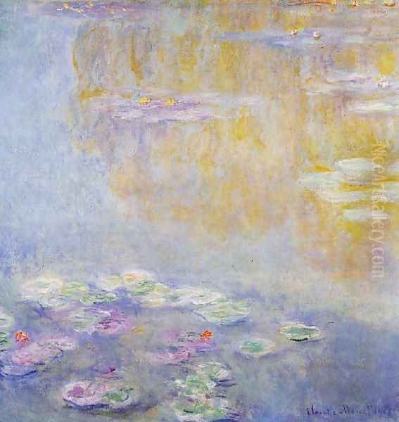 Water Lilies39 Oil Painting by Claude Oscar Monet