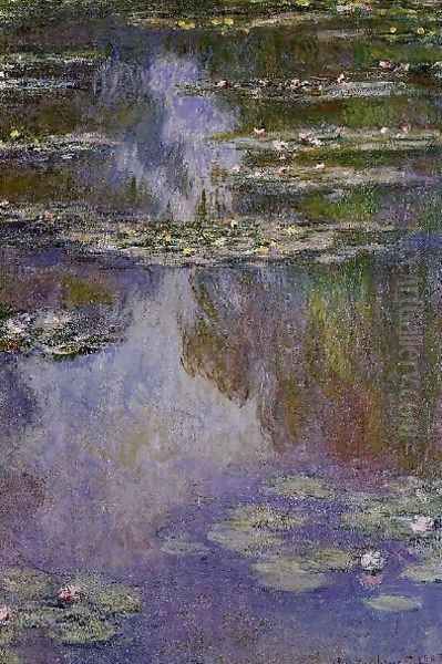 Water Lilies15 Oil Painting by Claude Oscar Monet