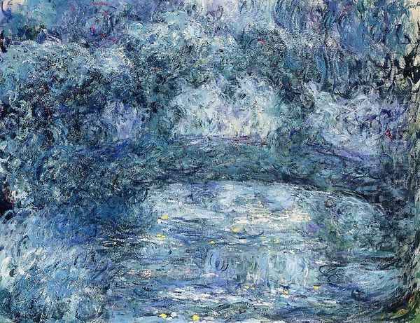 The Japanese Bridge IV Oil Painting by Claude Oscar Monet