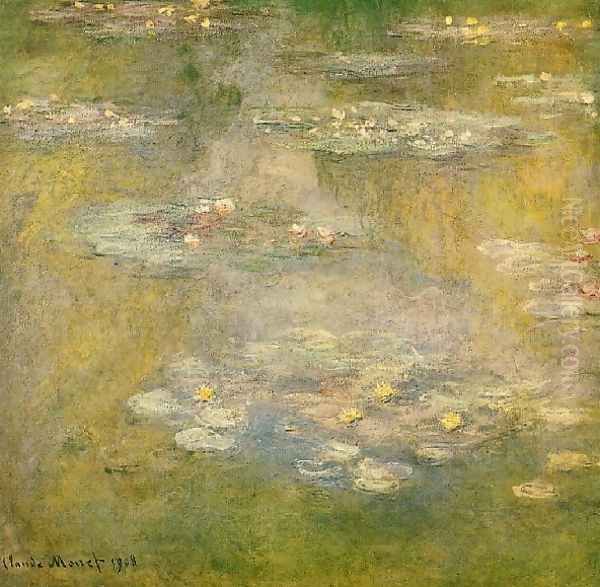 Water Lilies44 Oil Painting by Claude Oscar Monet