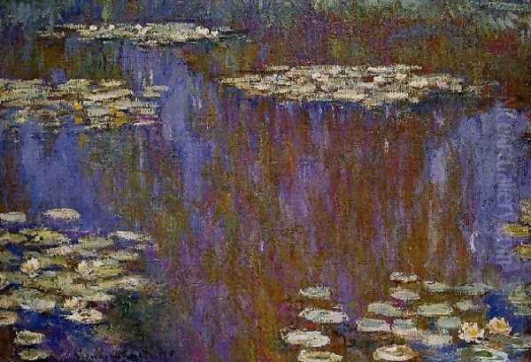 Water Lilies25 Oil Painting by Claude Oscar Monet