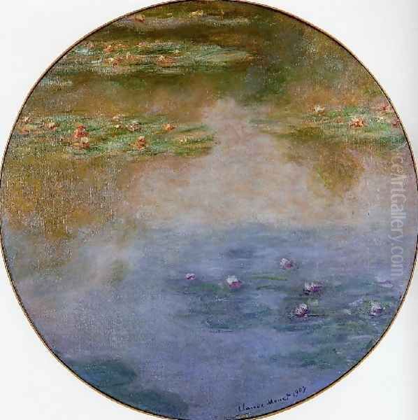 Water Lilies56 Oil Painting by Claude Oscar Monet